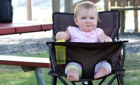 تصویر 4 از صندلی مسافرتی کودک با ابعاد ایمن و طراحی حمایتی